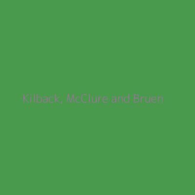 Kilback, McClure and Bruen