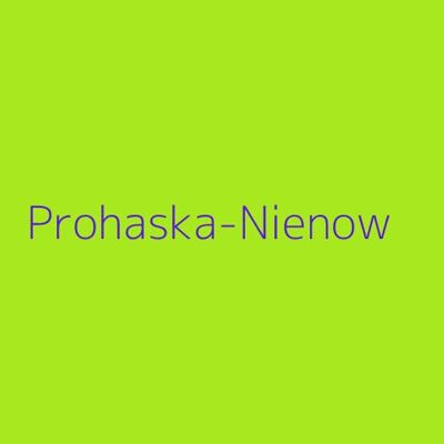 Prohaska-Nienow