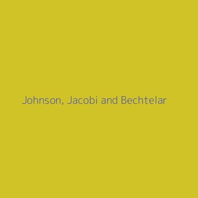 Johnson, Jacobi and Bechtelar