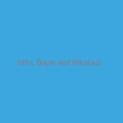 Hills, Boyle and Nikolaus