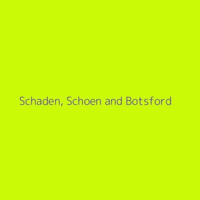 Schaden, Schoen and Botsford