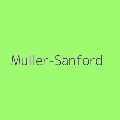 Muller-Sanford