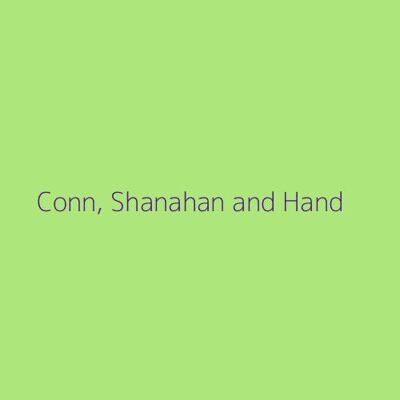 Conn, Shanahan and Hand