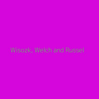 Wisozk, Welch and Russel