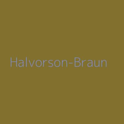 Halvorson-Braun