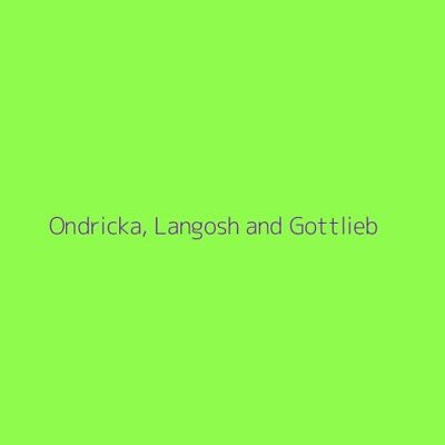 Ondricka, Langosh and Gottlieb