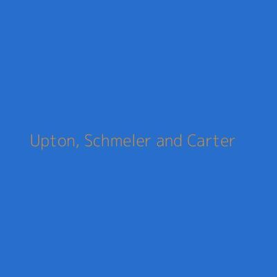 Upton, Schmeler and Carter