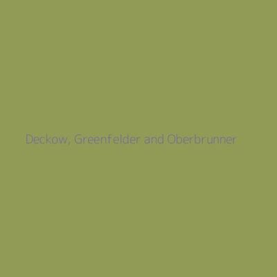 Deckow, Greenfelder and Oberbrunner