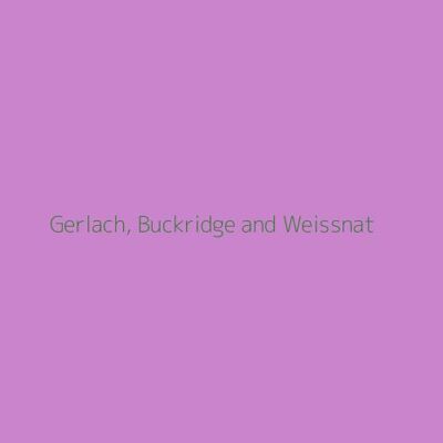 Gerlach, Buckridge and Weissnat