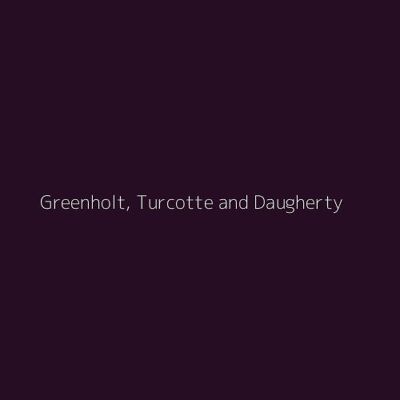 Greenholt, Turcotte and Daugherty