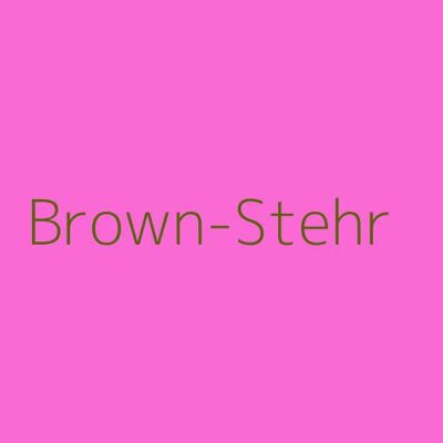 Brown-Stehr