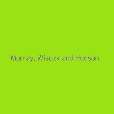 Murray, Wisozk and Hudson