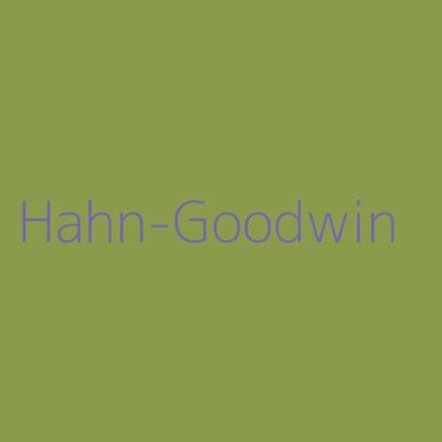 Hahn-Goodwin