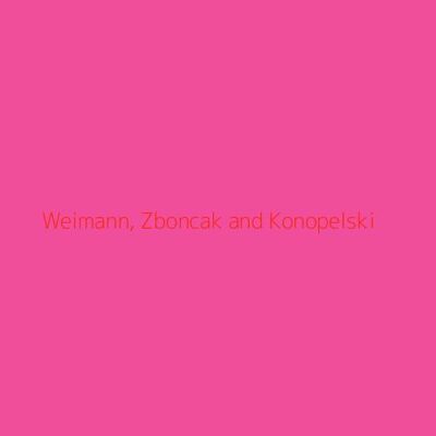 Weimann, Zboncak and Konopelski