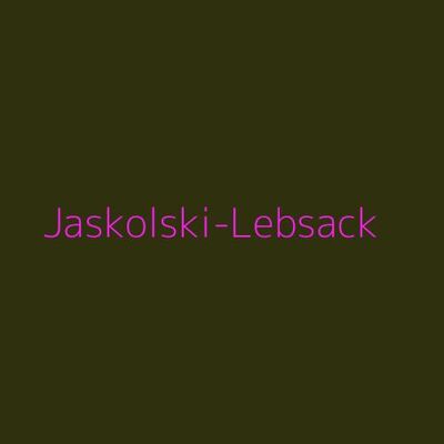 Jaskolski-Lebsack