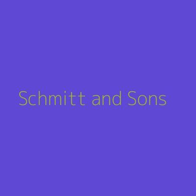 Schmitt and Sons