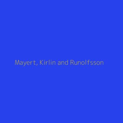 Mayert, Kirlin and Runolfsson