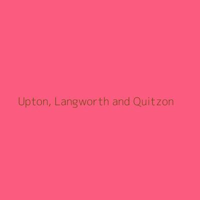 Upton, Langworth and Quitzon