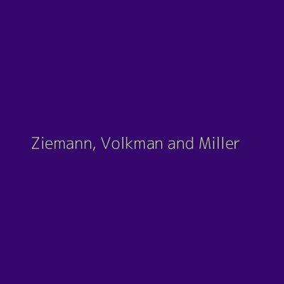 Ziemann, Volkman and Miller