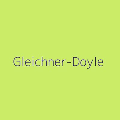 Gleichner-Doyle