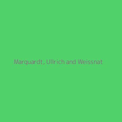 Marquardt, Ullrich and Weissnat