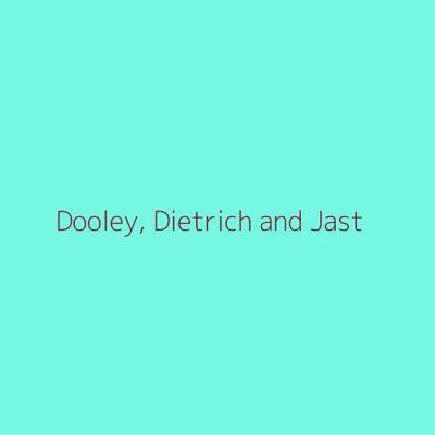 Dooley, Dietrich and Jast