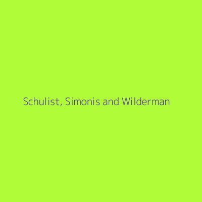 Schulist, Simonis and Wilderman