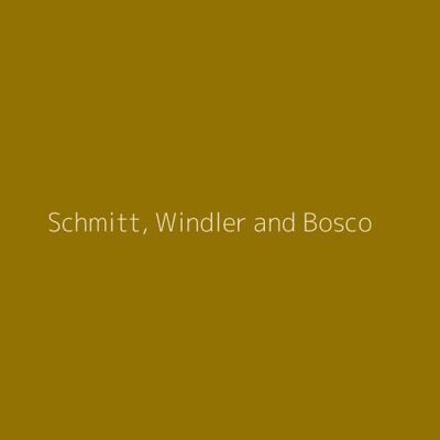 Schmitt, Windler and Bosco