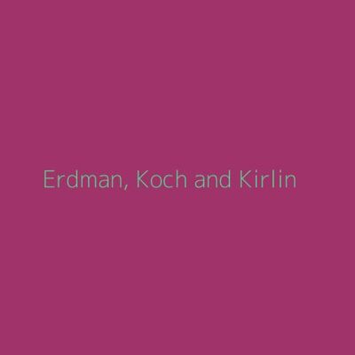 Erdman, Koch and Kirlin