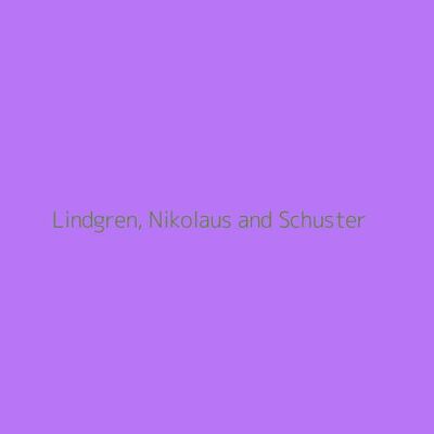 Lindgren, Nikolaus and Schuster