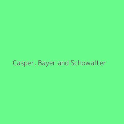 Casper, Bayer and Schowalter