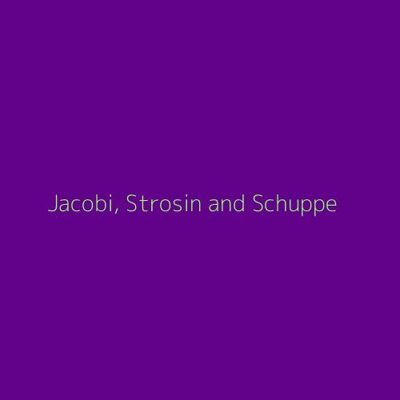 Jacobi, Strosin and Schuppe