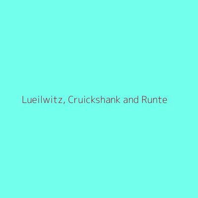 Lueilwitz, Cruickshank and Runte