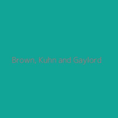 Brown, Kuhn and Gaylord