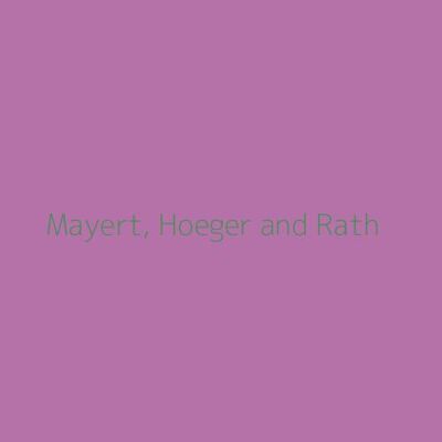 Mayert, Hoeger and Rath