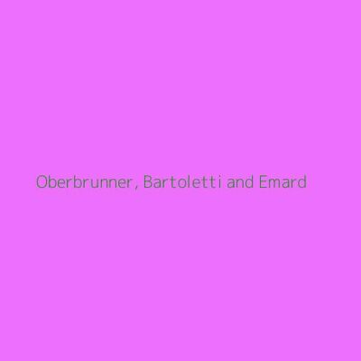 Oberbrunner, Bartoletti and Emard