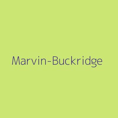 Marvin-Buckridge