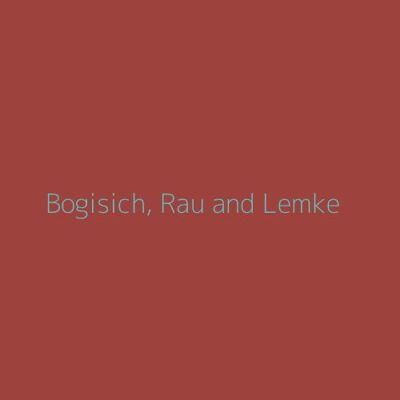 Bogisich, Rau and Lemke