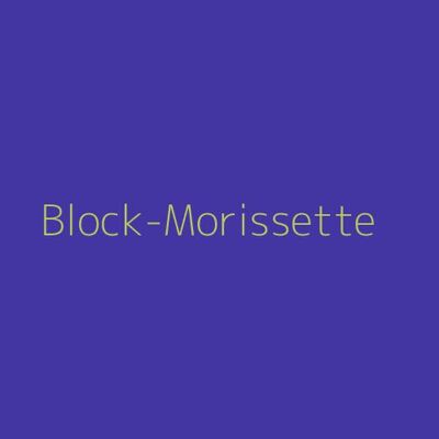 Block-Morissette