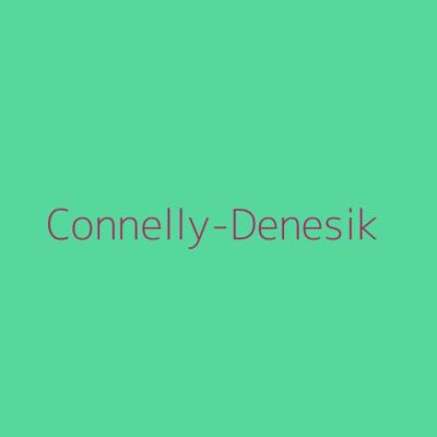 Connelly-Denesik