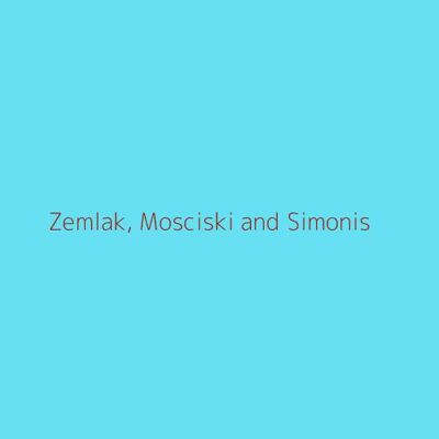 Zemlak, Mosciski and Simonis