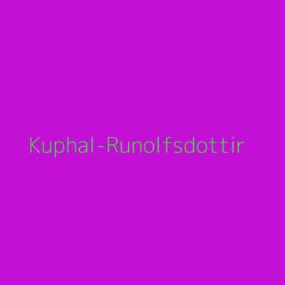 Kuphal-Runolfsdottir