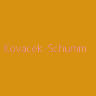 Kovacek-Schumm