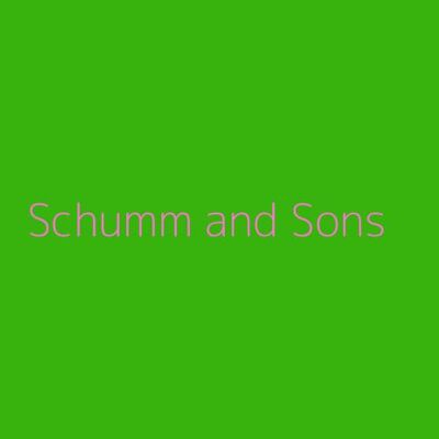 Schumm and Sons