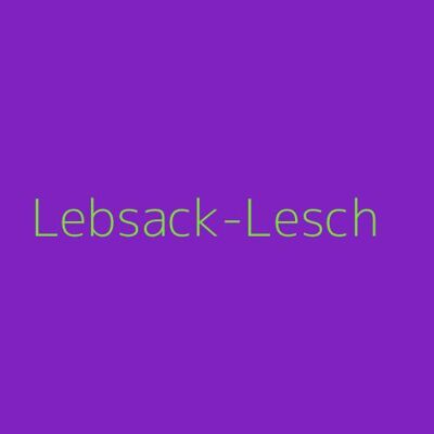 Lebsack-Lesch