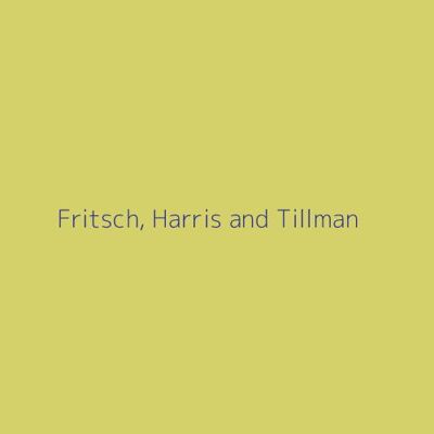 Fritsch, Harris and Tillman